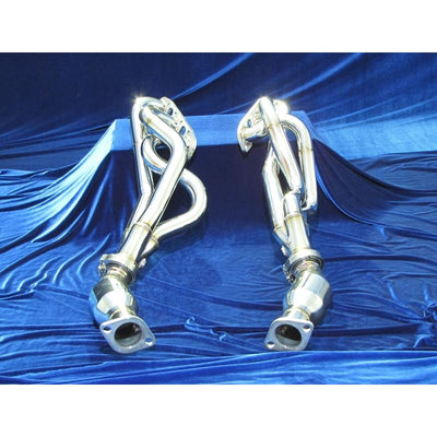 Long Tube Headers with High-Flow Catalytic Converters