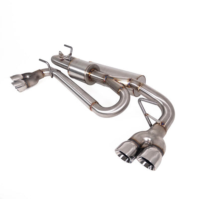 Quad-Exit Axleback Exhaust