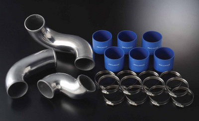 Intercooler Piping Set, Aluminum Buffed Finish