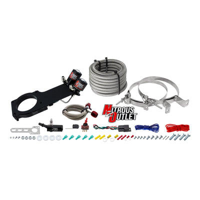 GM LT1 Hardline Wet Nitrous Plate System, 90mm