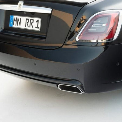 R1 Exhaust System with Flap Regulation and Visible Tailpipes
