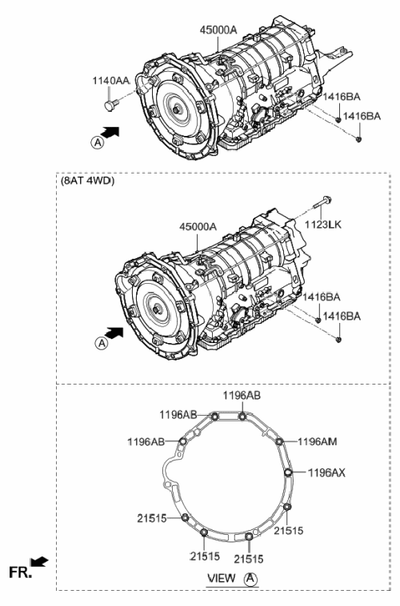 3.3L RWD Automatic Transmission w/ E-Shift