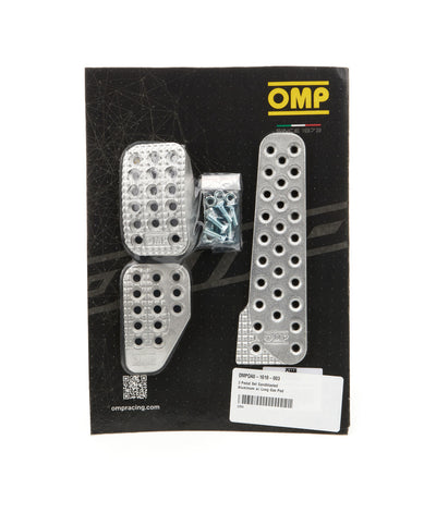OMP Aluminum Racing Pedals (Set of 3)