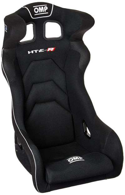Racing Seat with High Bolsters and Headrest