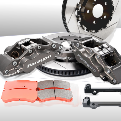 PA035 6-Piston Front Big Brake Kit