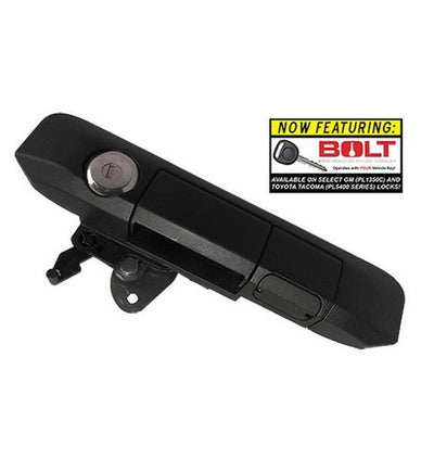 0515 TACOMA FULL HANDLE REPLACEMNT W/BOLT CODEABLE LOCK CYLINDERBLACK