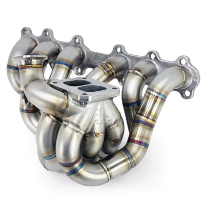 S23A Twin-Scroll Turbo Manifold for 2JZ-GE, Dual Wastegate
