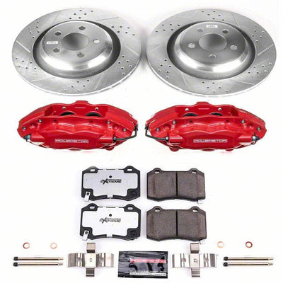 Z26 Street Warrior Rear Brake Kit w/ Red Calipers