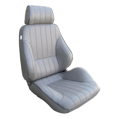 Vintage Reclining Seat with Side Cushioning