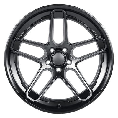 D17 20x9 5x115 +20 Matte Black Alloy Wheel