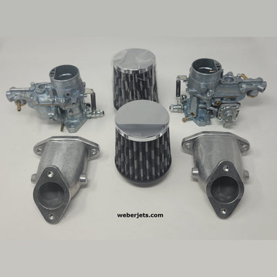 34 ICT Twin Carburetor Kit