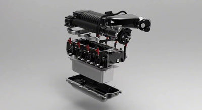2.9L Gen 4 W175AX Intercooled Supercharger Kit 9PSI
