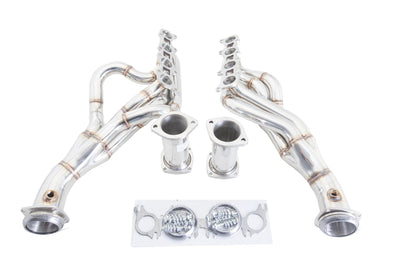 Stainless Steel Long Tube Headers w/ Catalytic Converters