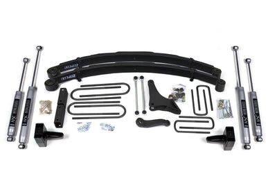 4-Inch Lift Kit with Glide-Ride Leaf Springs