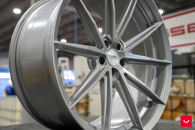 Vossen HFX-2 24x12 - 8x180 - ET44 - Ultra Deep Face - 124.3 - Satin Black Wheel