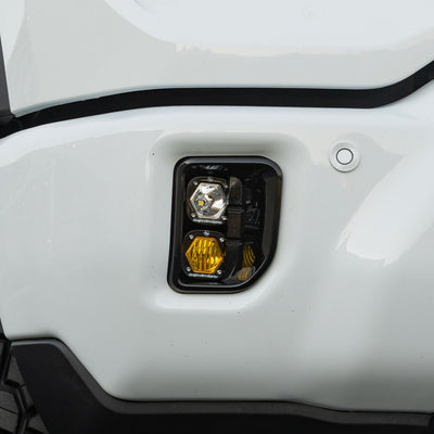 Baja Designs 24-26 Chevrolet Silverado 2500/3500 S1 Dual Fog Pocket LED Light Kit