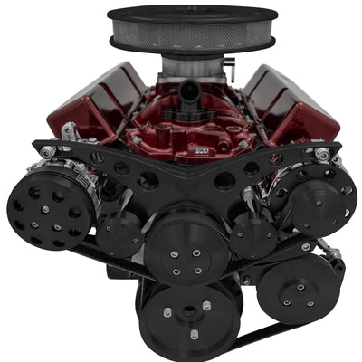 SBC Corvette Serpentine System W/ AC