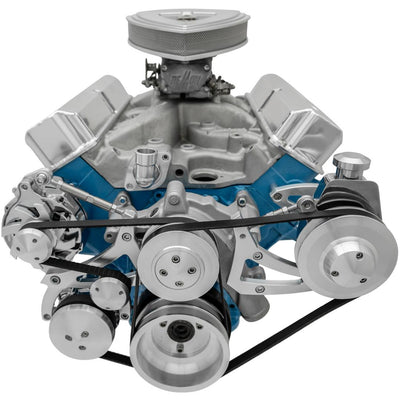 Ford FE Ultra Serpentine Conv Kit W/ AC
