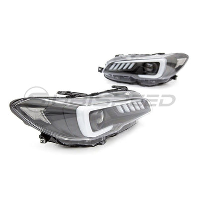 ***Discontinued***SubiSpeed LED Headlights with DRL Sequential Turns - 2015 WRX STI (NO HARDWARE)