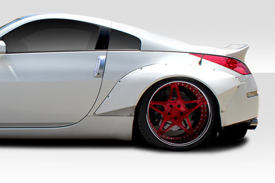 2003-2008 Nissan 350Z Z33 Duraflex RBS Rear Fender Flares ( 80mm) - 2 Piece
