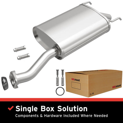 MUFFLER KIT - 07-08 FIT 1.5L