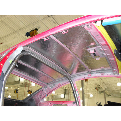 COMPLETE ROOF INSULATION KIT POLYMER BLACK BACKING SILVER