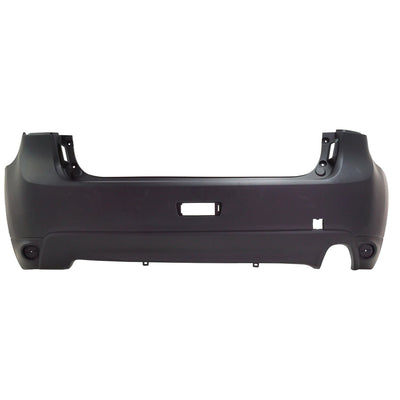 REAR BUMPER COVER W/TEXTURED LOWER; W/FLARE HOLES; PRIME MITSUBISHI OUTLANDER SPORT 1617