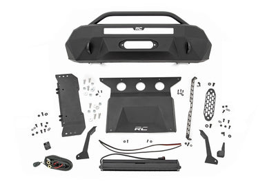 Black Series LED Bumper with Winch Mount