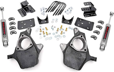 2/4" Lowering Kit with N3 Series Rear Shocks