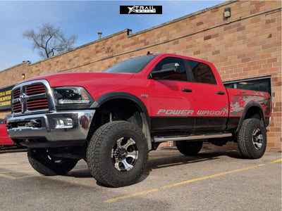 DC-2 17x9 Gloss Black and Machined Wheel
