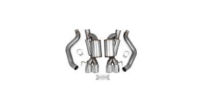 0508 C6 CORVETTE AXLE BACK EXHAUST W/MUFFLERS