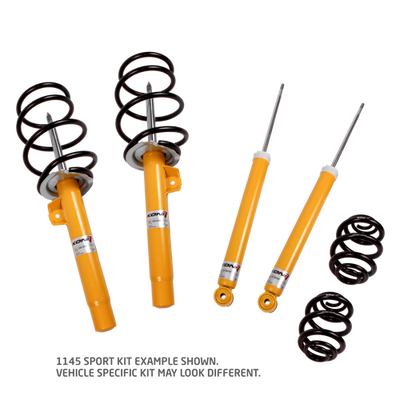 Eibach PRO-KIT Set of 4 Springs Fits AUDI A6 Quattro 2005 to 2011
