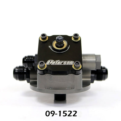 Peterson Fluid Systems Primer Filter Mount -12AN System 1 - Left to Right
