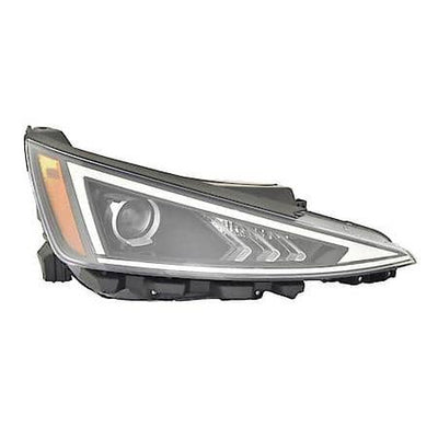 CAPA HY ELNTRA SDN 1920 HEADLIGHT ASSY HALOGEN W/O LED DRL USA BUILT RH