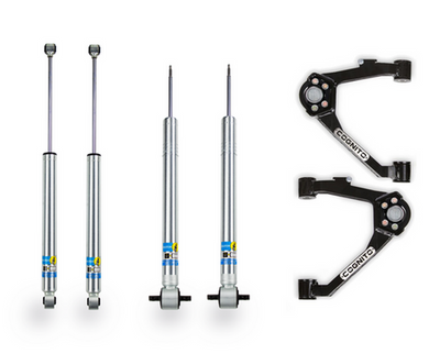 Cognito 12-Inch Performance Lift Kit with Bilstein 5100 Series Shocks For 07-18 GM 1500 2WD/4WD With OEM Cast Steel Upper Control Arm
