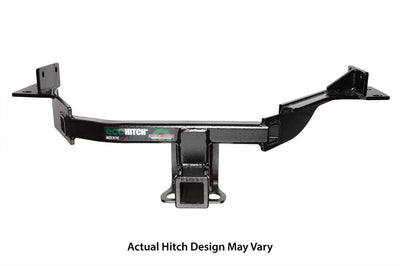 2123 ROGUE STAINLESS STEEL ECOHITCH TRAILER HITCH HIDDEN DESIGN 2IN BLACK