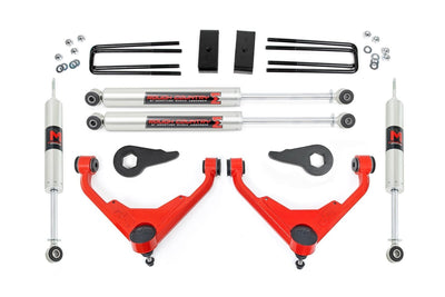 3 Inch Lift Kit with Torsion Bar Keys and Rear Blocks
