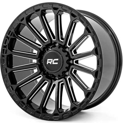 97 Series 20x10 0mm Offset 8x6.5 Gloss Black Alloy Wheel