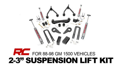 2-3 Inch Suspension Lift Kit with Premium N3 Shocks