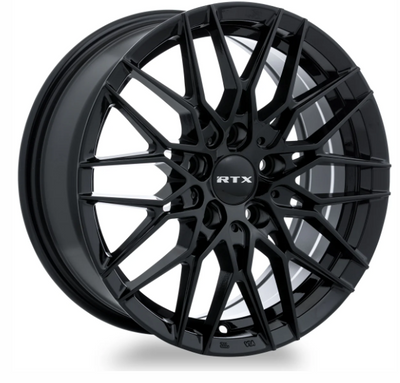 20x8.5 Gloss Black Mesh Wheel