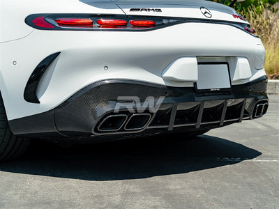 2x2 Carbon Fiber Rear Diffuser
