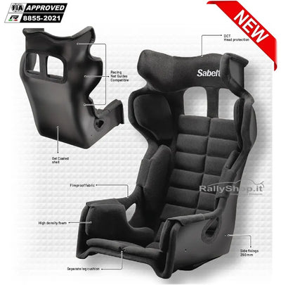 GT-AM Fiberglass FIA Competition Seat