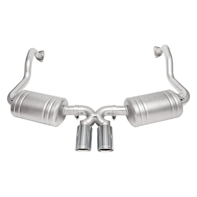 Exhaust System Dual Rear Exit Polished Tips