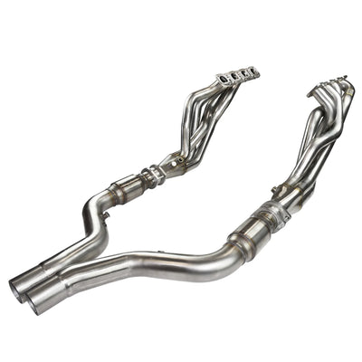 1-7/8" Stainless Steel Long Tube Headers and Catted Connection Pipes Set