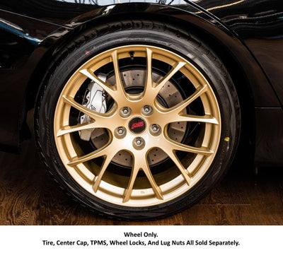 19-Inch Gold Painted Aluminum Wheel