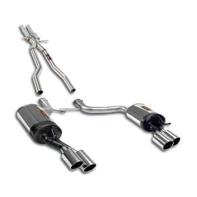 Axle-Back Exhaust System w/ Dual Rear Mufflers