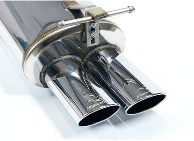 W210 E 55 AMG V8 Rear Exhaust with Dual Oval Tips