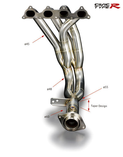 Exhaust Manifold Header Ver. 2 4-2-1 SUS