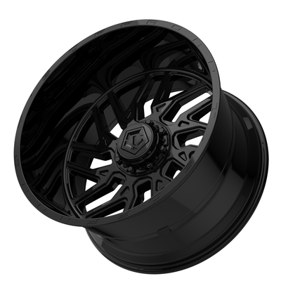 544 22x10 -19mm Offset 5x127mm Gloss Black Wheel