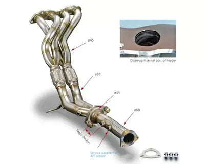 4-2-1 Stainless Steel Exhaust Header